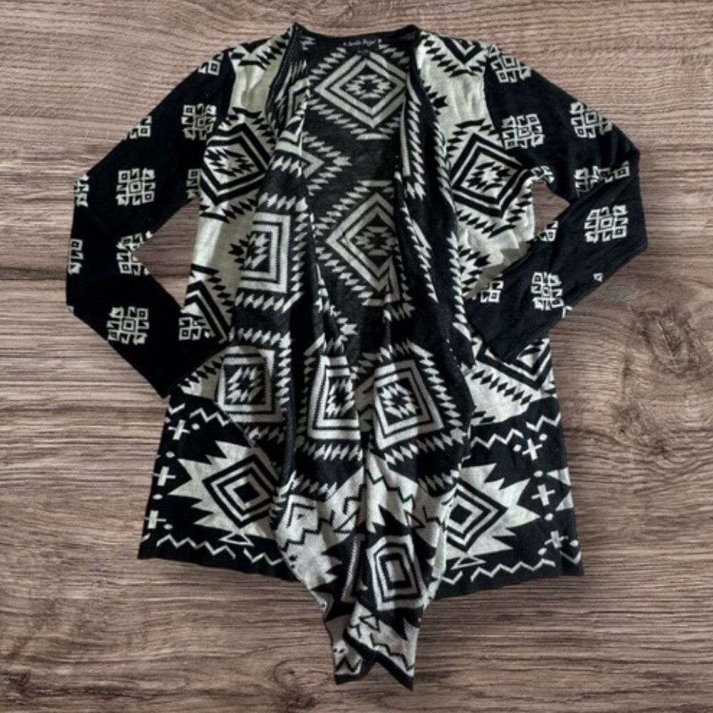 Like Black and White Tribal Cardigan